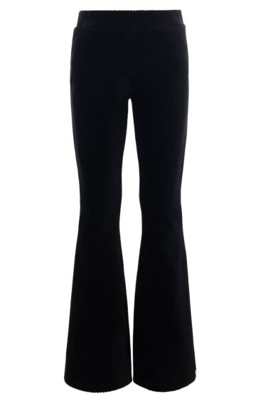 Looxs - Flared Pants Velours - black