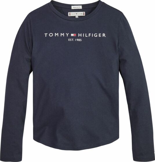 Tommy Hilfiger - Logo Longsleeve - navy