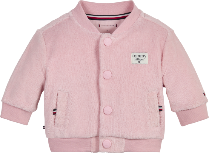 Tommy Hilfiger - Badstof vestje - pink shade