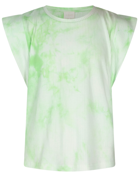 Ai&Ko - Cora Tiedye shirt - vibrant green