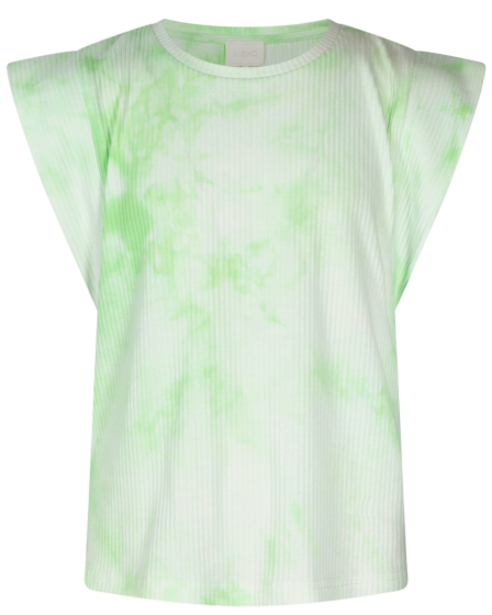 Ai&Ko - Cora Tiedye shirt - vibrant green