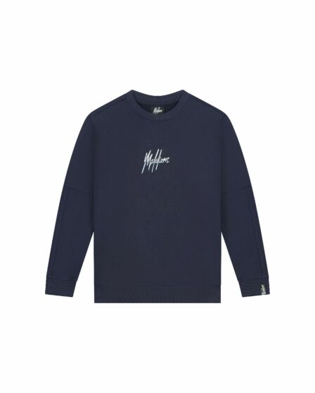 Malelions - Essentails Sweater - navy/light blue