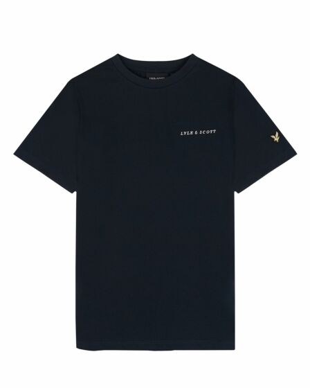 Lyle & Scott - Script T-Shirt - Dark Navy