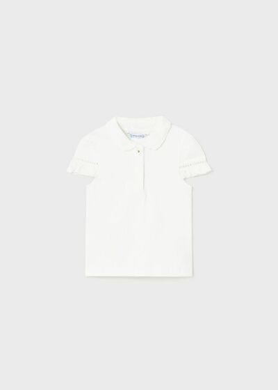 Mayoral - Polo shirtje - off white