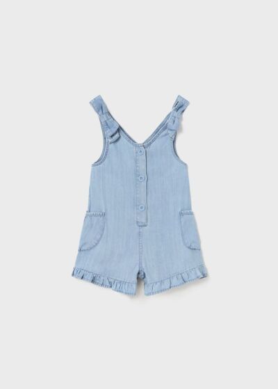 Mayoral - Denim Jumpsuit - blue