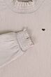 Looxs - Krinkel Top - offwhite
