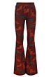 Looxs - Flared Pants Jungle Cats - bordeaux