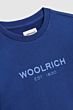 Woolrich Sweater B's Logo electric blue