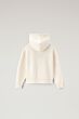 Woolrich - Hoodie Logo Sheep girl - milky cream