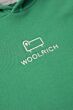 Woolrich - Hoodie Logo sheep - Green