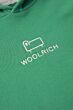 Woolrich - Hoodie Logo sheep - Green