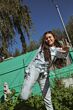 Ai&Ko - Jumpsuit Selima vis - Morning blue