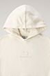 Woolrich - Hoodie Logo Sheep girl - milky cream