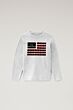 Woolrich - Flag Longsleeved shirt - grey melee