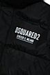 Dsquared2 - Gewatteerde winterjas long - zwart