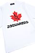 DSQUARED2- Tshirt Logo swirl - white