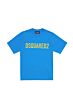 DSQUARED2 - Colorblock Tshirt - blue/yellow