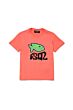 Dsquared2 - Relax T-Shirt Print - Koraal