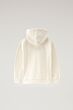 Woolrich - Hoodie Logo Sheep - Milky Cream