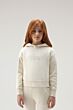 Woolrich - Hoodie Logo Sheep girl - milky cream