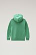 Woolrich - Hoodie Logo sheep - Green