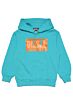 Diesel - Smiley hoodie turquoise