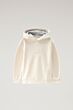 Woolrich - Hoodie Logo Sheep - Milky Cream