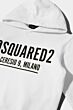 DSQUARED2 - Relax Felpa hoodie - white