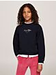 Tommy Hilfiger - Sweater Foil Logo - Navy