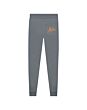 Malelions - Trackpants Coach - matt grey/orange