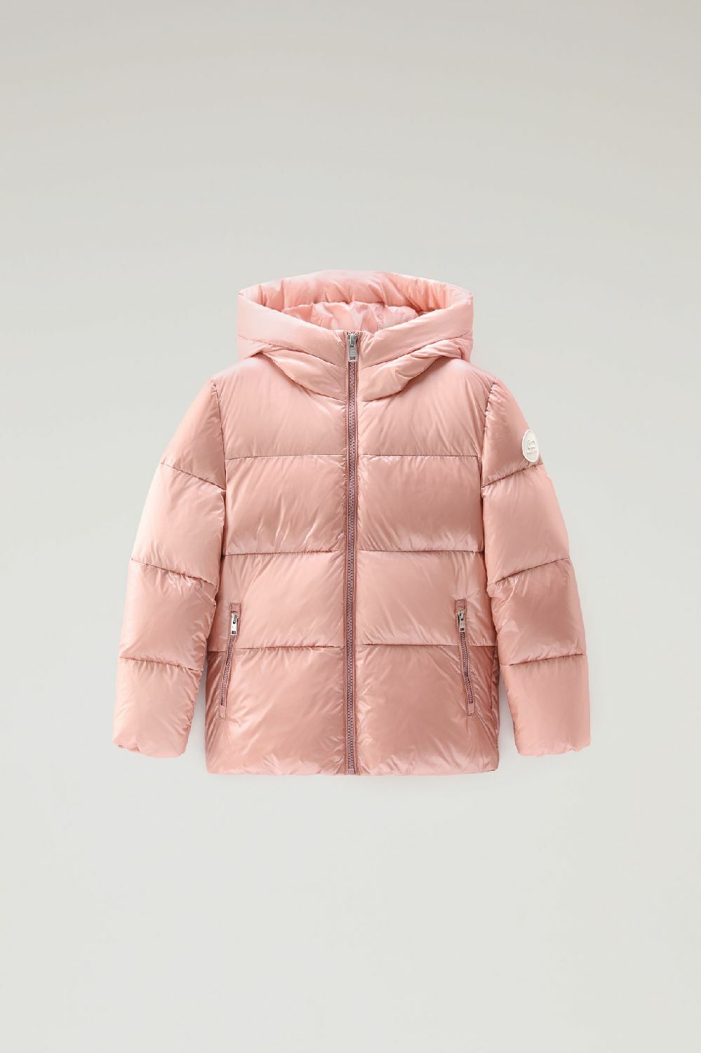 Amerika Rusland tempo Woolrich - Quilted Glossy jacket - pink online kopen bij Prisca Kindermode  en Tienermode. CFWKOU0329FRUT-4018 Prisca junior