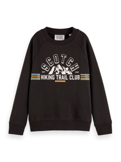 Scotch&Soda - hiking sweater - donkergroen