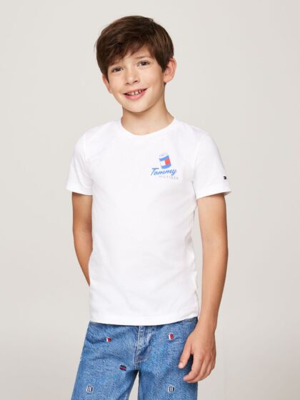 Tommy Hilfiger - T-Shirt Fun Print Coke - Wit