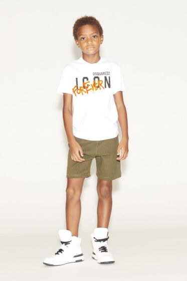 DSQUARED2 - Graffiti Icon tshirt - white