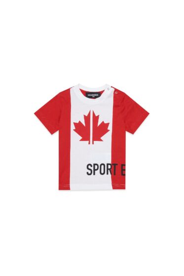 Dsquared2 - Tshirt Sport - red/white