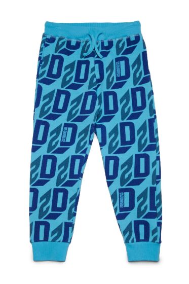 Dsquared2 - Logo Joggingbroek - Blauw