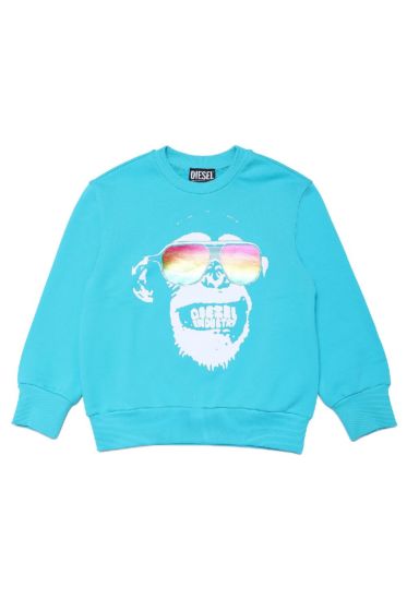 Diesel - Screwonkey sweater turquoise