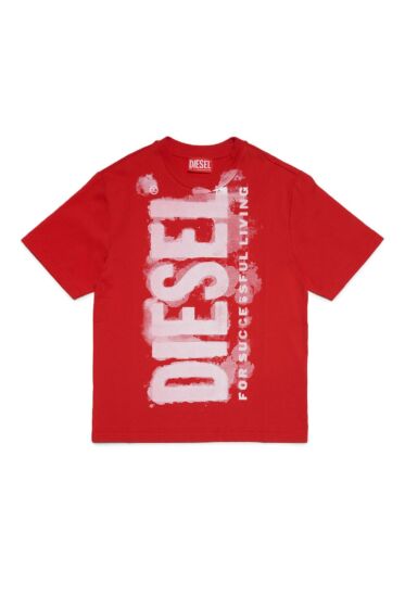 Diesel - Tshirt Tjuste16 over maglietta - red