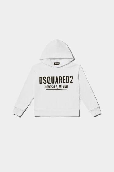 DSQUARED2 - Relax Felpa hoodie - white