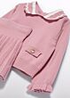 Abel&Lula - Pleated Knit Set - Roze
