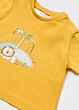 Mayoral - Tshirt Animal - yellow