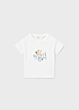 Mayoral - Tshirt Airplane - white