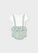 Mayoral - Bloomer Suspender set - green