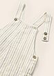 Mayoral - Linnen Tuinbroek Stripe - beige