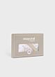 Mayoral - 3Delig Boxpak Set Animal - White/Sand