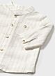 Mayoral - Blouse Linnen Streep - Wit