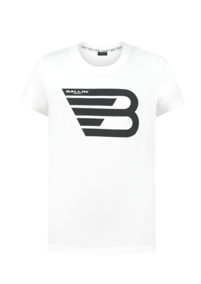 Ballin - Iconic Logo T-Shirt - Wit