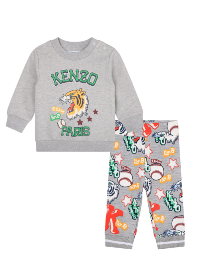 Kenzo - Baseball 2-Delige Set - grey