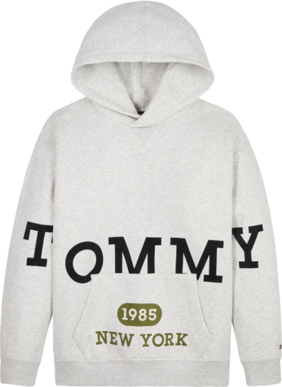Tommy Hilfiger - Multi Logo Hoodie - grey