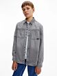 Calvin Klein - Relaxed Denim shirt - Grey Sky